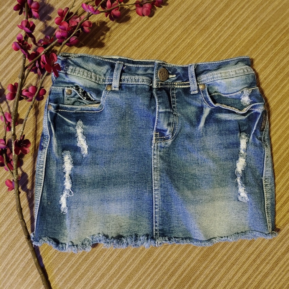 Silver Jeans denim skirt